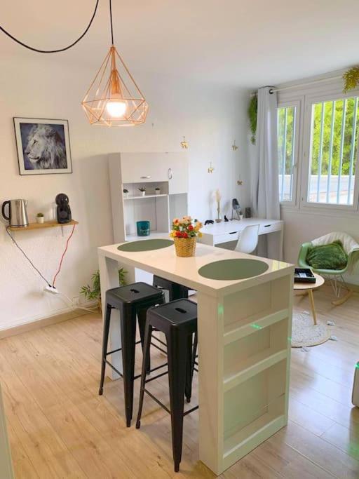 Studio Proche Centre Wifi Parking Lägenhet Montpellier Exteriör bild